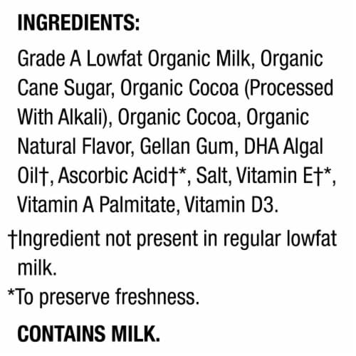 Horizon Organic DHA Omega-3 Lowfat Chocolate Milk Perspective: bottom
