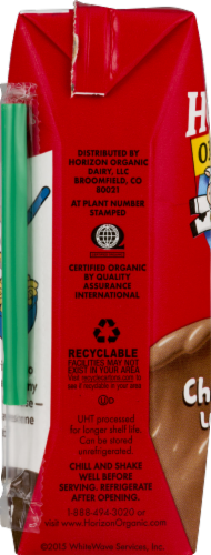 Horizon Organic Lowfat Chocolate Milk Perspective: bottom