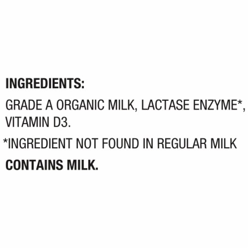 Horizon Organic Lactose Free Vitamin D Milk Half Gallon Perspective: bottom