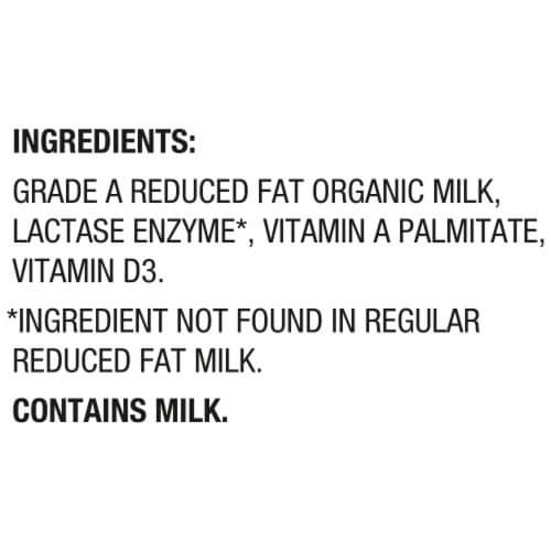Horizon Organic Lactose-Free 2% Reduced Fat Milk Perspective: bottom