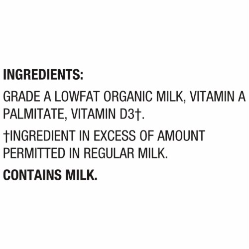 Horizon Organic 1% Lowfat Milk Half Gallon Perspective: bottom