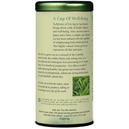 The Republic of Tea® Ginger Peach Perspective: bottom