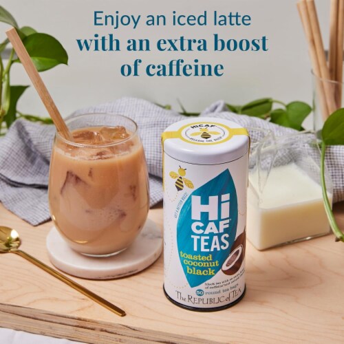 The Republic of Tea® Hicaf™ Coconut Black Tea Perspective: bottom