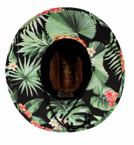 Wet Products Tropic Jungle Underbrim Flexfit Lifeguard Hat Perspective: bottom