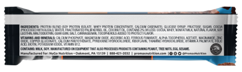 Promax Double Fudge Brownie Protein Bars Perspective: bottom
