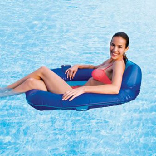 SwimWays Spring Float SunSeat Floating Pool Lounge Chair 4 Pack