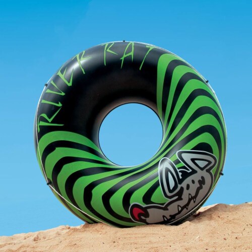 2-Pack Intex River Rat 48-Inch Inflatable Tubes For Lake/Pool/River | 2 x 68209E Perspective: bottom
