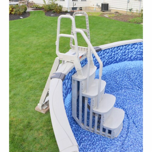 main access 200100t above ground swimming pool smart step and ladder system