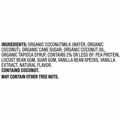 So Delicious Dairy Free Vanilla Bean Coconut Milk Frozen Dessert Carton Perspective: bottom