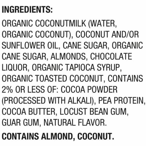So Delicious Dairy Free Dipped Coconut Almond Coconut Milk Frozen Dessert Bar Packet Perspective: bottom