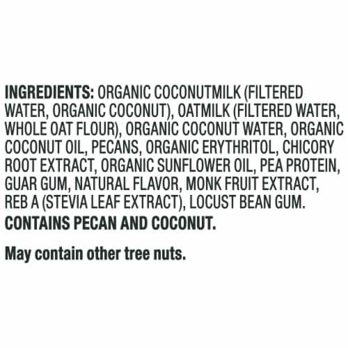 So Delicious Dairy Free No Sugar Added Butter Pecan Coconut Milk Frozen Dessert Carton Perspective: bottom