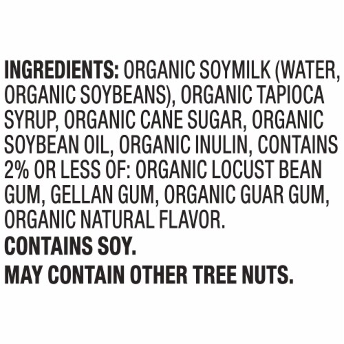 So Delicious Dairy Free Creamy Vanilla Soy Milk Frozen Dessert Carton Perspective: bottom