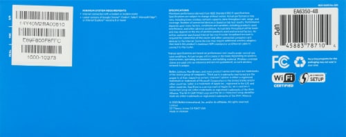 Linksys® Dual-Band WiFi 5 Router Perspective: bottom