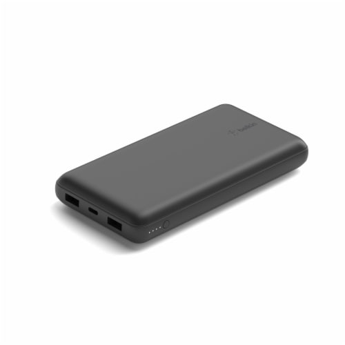 Belkin Boost Charge USB-C Portable Charger 20k Power Bank Perspective: bottom
