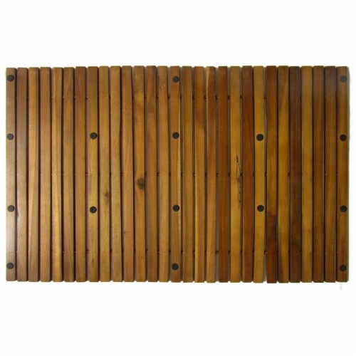 Acacia Bath Mat 31.5 x19.7 Perspective: bottom