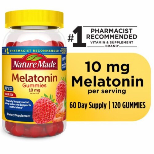 Melatonin 10mg Per Serving Gummies Perspective: bottom