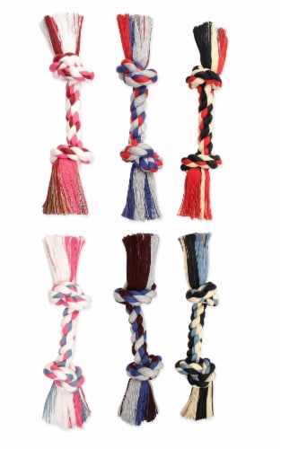 Mammoth® Flossy Chews® Medium Rope Dog Toy Perspective: bottom
