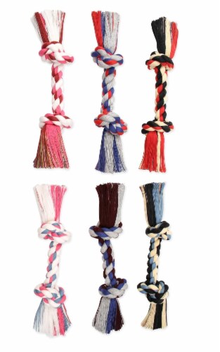 Mammoth® Flossy Chews® Medium Rope Dog Toy Perspective: bottom