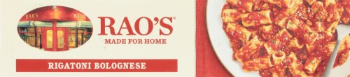 Rao's® Made For Home Rigatoni Bolognese Frozen Meal Perspective: bottom