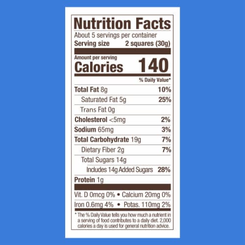 Ghirardelli® Dark Chocolate Sea Salt Caramel Squares Candy Pouch Perspective: bottom