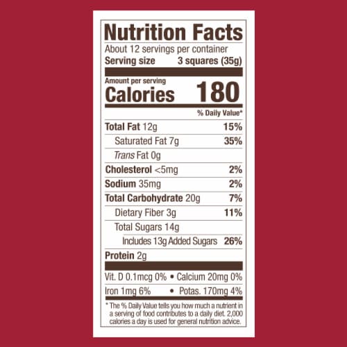 Ghirardelli® Dark Chocolate Squares Assorted Candy Bag Perspective: bottom