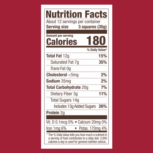 Ghirardelli® Dark Chocolate Squares Assorted Candy Bag Perspective: bottom
