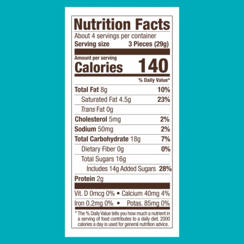 Ghirardelli® Easter Milk Chocolate Caramel Bunnies Easter Candy Perspective: bottom