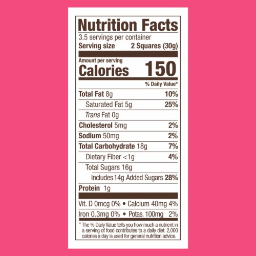 Ghirardelli® Classroom Apple Caramel Chocolate Squares Collection Gift Valentine Candy Perspective: bottom