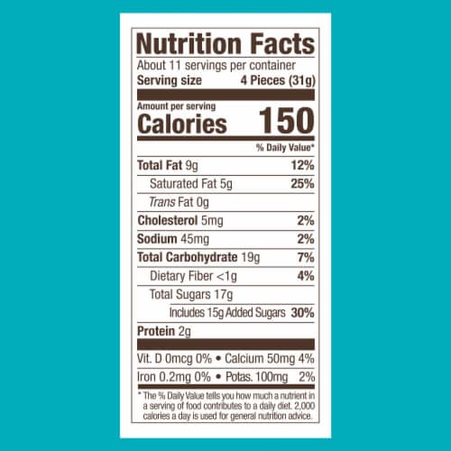 Ggirardelli® Minis Chocolate Assortment Easter Candy Bag Perspective: bottom