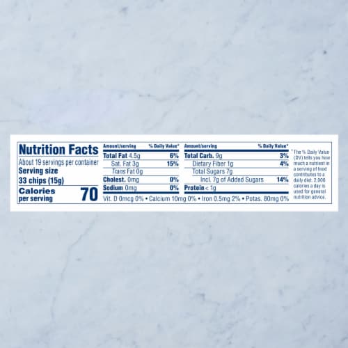 Ghirardelli® Non-Dairy Dark Chocolate Premium Baking Chips Perspective: bottom
