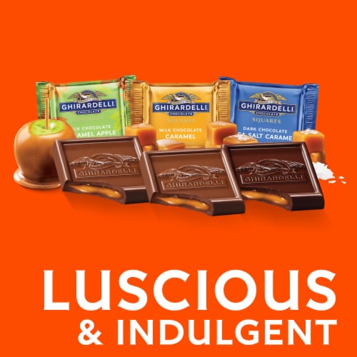 Ghiradelli® Premium Fall Assortment Chocolate Squares Halloween Candy Perspective: bottom