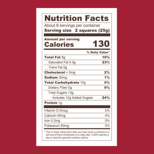Ghirardelli® Holiday Chocolate Assortment Candy Bag Perspective: bottom