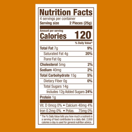 Ghirardelli Milk Chocolate Bar with Caramel Filling Perspective: bottom