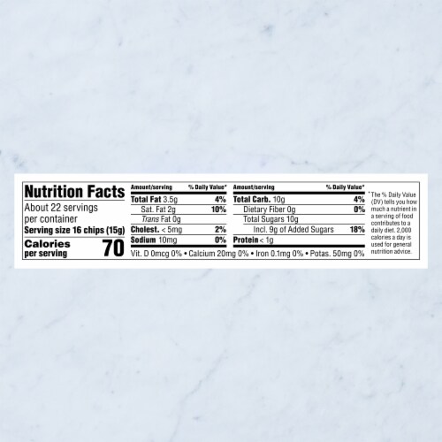 GHIRARDELLI® Premium Baking Milk Chocolate Chips Perspective: bottom