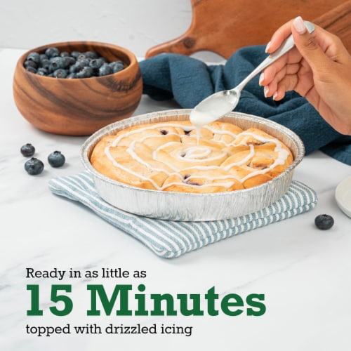 Sister Schubert's Frozen Lemon Blueberry Rolls Perspective: bottom