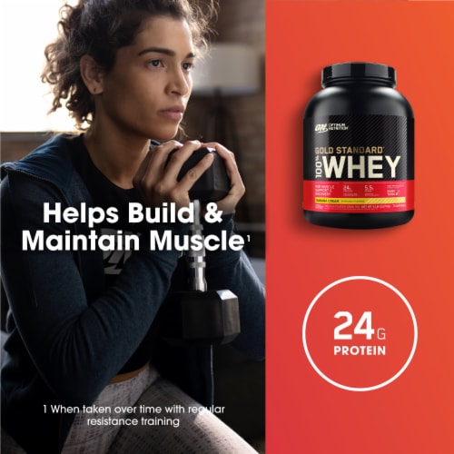 Optimum Nutrition Gold Standard 100% Whey Protein Powder Extreme Milk Chocolate 10 lb Perspective: bottom