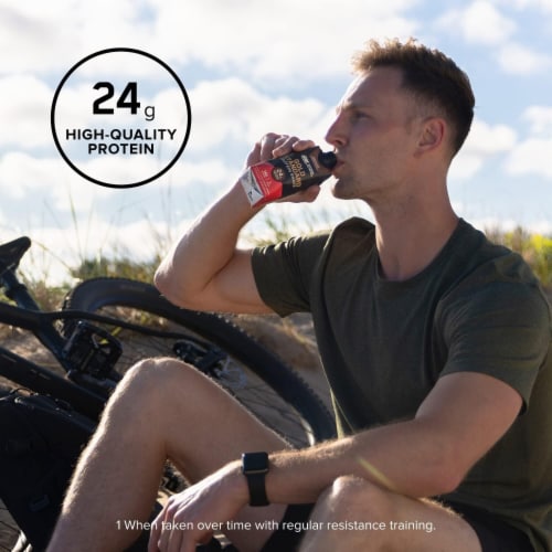Optimum Nutrition Gold Standard Vanilla Protein Shake Perspective: bottom