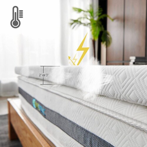 2 inch memory foam mattress topper queen deals