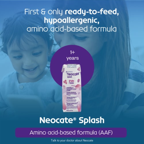 Neocate Splash Ready-to-Feed Hypoallergenic Formula - Unflavored Perspective: bottom