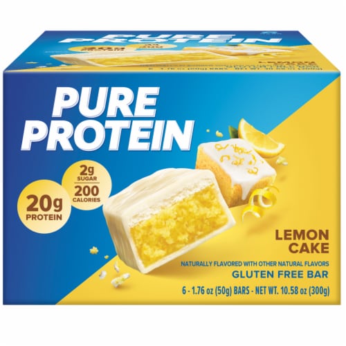 Pure Protein Bars, High Protein, Nutritious Snacks to Support Energy, Low  Sugar, Gluten Free, Chocolate Deluxe, 1.76 oz., 12 Count(Pack of 1)