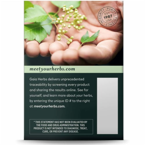 Gaia Herbs® Natural Laxative Perspective: bottom