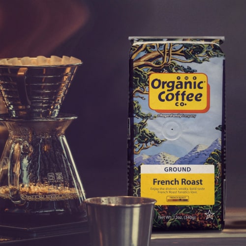 The Organic Coffee Co.® French Roast Ground Coffee Perspective: bottom