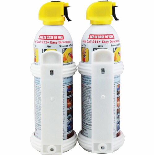 Petra Fire Gone 2-fg-7209 16oz Fire Gone Suppressant With Bracket 2 Pk AVW2FG7209 Perspective: bottom