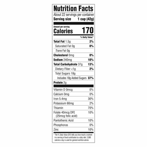 Malt-O-Meal Cocoa Dyno-Bites Cereal (Pack of 10) Perspective: bottom