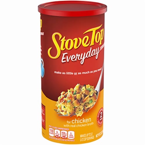 Kraft Stove Top Everyday Chicken Stuffing Mix for Chicken (Pack of 6) Perspective: bottom