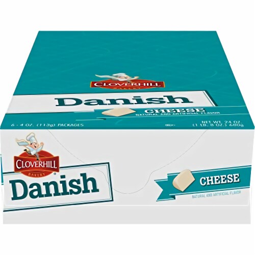 Cloverhill Round Cheese Danish Value Pack, Individually Packaged, Pack of 12 Perspective: bottom