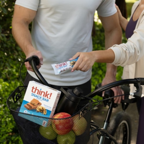think! Snack Chocolate Chip Protein Bars Perspective: bottom