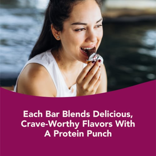 think! Delight Chocolate Peanut Butter Cookie Dough Keto Protein Bars Perspective: bottom