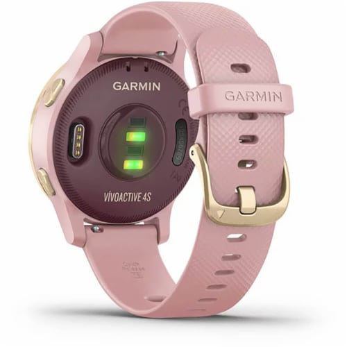 Garmin Vivoactive 4S GPS Smartwatch - Dust Rose with Light Gold Hardware 40 mm face, 1 ct - Foods Co. Garmin Vivoactive 4S GPS Smartwatch - Dust Rose with Light Gold Hardware 40 mm face, 1 ct - Foods Co.