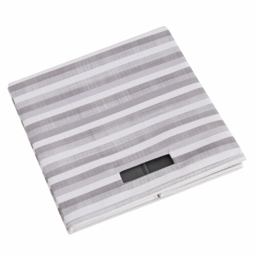 Galli Storage Bin Grey Stripe - Set Of Two Perspective: bottom